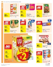 Offre Nutella dans le catalogue Carrefour du moment à la page 64