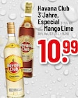 3 Jahre, Especial oder Mango Lime Angebote von Havana Club bei Trinkgut Rüsselsheim für 10,99 €