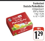 Deutsche MarkenButter bei nah und gut im Prospekt "" für 1,29 €