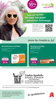 Aktueller mea - meine apotheke Prospekt "Unsere Juli-Angebote" Aktueller mea - meine apotheke Prospekt