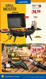 Prix et réduction Barbecue À Gaz dans le prospectus Lidl en cours Offre Barbecue À Gaz dans le catalogue Lidl du moment à la page 54