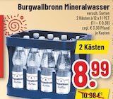 Mineralwasser von Burgwallbronn im aktuellen Trinkgut Prospekt