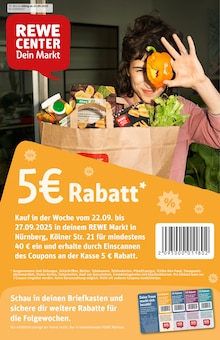 REWE Prospekt "Dein Markt" mit  Seiten (Nürnberg)