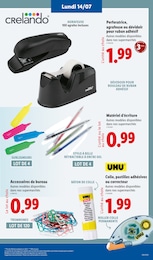 Prix et réduction Fournitures Scolaires dans le prospectus Lidl en cours Offre Fournitures Scolaires dans le catalogue Lidl du moment à la page 31