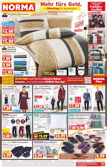 Kopfkissen im aktuellen Norma Prospekt (Stuttgart) Kopfkissen im Norma Prospekt "Mehr fĂĽrs Geld" mit 20 Seiten (Stuttgart)