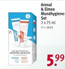 Mundhygiene- Set von Aronal & Elmex für 5,99 € bei Rossmann im Angebot Mundhygiene- Set von Aronal & Elmex im aktuellen Rossmann Prospekt