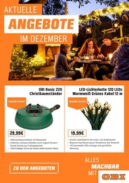 OBI Prospekt "AKTUELLE ANGEBOTE" für Markt Schwaben, 1 Seite, 01.12.2022 - 31.12.2022