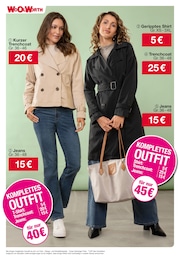 Woolworth Damen Trenchcoat im Prospekt 