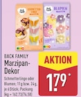 Marzipan-Dekor im Angebot bei ALDI Nord in Lingen Marzipan-Dekor Angebote von Back Family bei ALDI Nord Lingen für 1,79 €