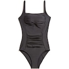 Maillot de bain 1 pièce gainant femme - TEX en promo chez Carrefour Maillot de bain 1 pièce gainant femme - TEX dans le catalogue Carrefour