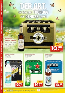 Bier im Netto Marken-Discount Prospekt "DER ORT, AN DEM DU IMMER AUSGEZEICHNETE PREISE FINDEST." mit 6 Seiten (Regensburg)