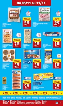 Promo Poisson surgelé dans le catalogue Aldi du moment à la page 9