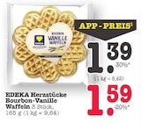 Herzstücke Bourbon-Vanille Waffeln Angebote von EDEKA bei E center Karlsruhe für 1,39 €