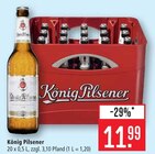 König Pilsener im Angebot bei Marktkauf in Schorndorf König Pilsener Angebote bei Marktkauf Schorndorf für 11,99 €