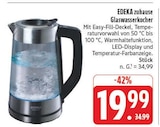 Glaswasserkocher im Angebot bei E center in Weiden Glaswasserkocher Angebote von EDEKA zuhause bei E center Weiden für 19,99 €