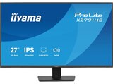 Monitor im MediaMarkt Saturn Prospekt iiyama ProLite X2791HS-B1 68,6cm 27" IPS LED-Monitor Full-HD 120Hz HDMI DP Slim-Line Adaptive Sync Energieklasse C schwarz 27 Zoll Business Monitor 1 ms Reaktionszeit 120 Hz von IIYAMA im aktuellen MediaMarkt Saturn Prospekt für 104,99 €