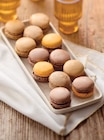 Macarons café gourmand x12 en promo chez Intermarché Super Macarons café gourmand x12 dans le catalogue Intermarché Super