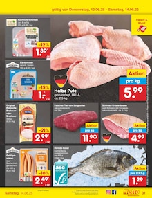 Rindfleisch im Netto Marken-Discount Prospekt "Aktuelle Angebote" mit 63 Seiten (München)