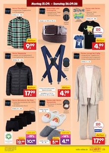 Schuhe im aktuellen Netto Marken-Discount Prospekt (Rostock) Schuhe im Netto Marken-Discount Prospekt "Aktuelle Angebote" mit 67 Seiten (Rostock)