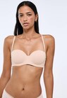 Soutien-gorge bandeau paddé avec bretelles amovibles ALEXIA en microfibre - Monoprix Sannois à Argenteuil Soutien-gorge bandeau paddé avec bretelles amovibles ALEXIA en microfibre en promo chez Monoprix Sannois Argenteuil à 14,99 €