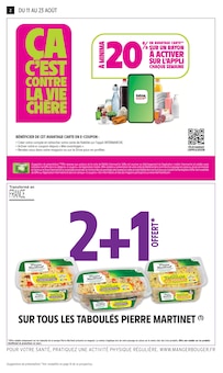 Catalogue Intermarché Contact de la semaine 32, "-50% DE REMISE IMMÉDIATE SUR LE 2ÈME", page 2, 11/08/2026 - 23/08/2026 Prospectus Intermarché Contact en cours, "-50% DE REMISE IMMÉDIATE SUR LE 2ÈME", page 2 sur 12