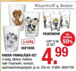 KINDER-TRINKGLÄSER-SET bei Möbel Borst im Prospekt "" für 4,99 €