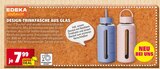 Design-Trinkflasche aus Glas Angebote von EDEKA zuhause bei Marktkauf Heidenheim für 7,99 €