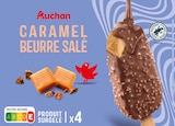 Auchan Hypermarché Cavaillon - Promo BÂTONNETS GLACÉS CARAMEL BEURRE SALÉ AUCHAN Promo BÂTONNETS GLACÉS CARAMEL BEURRE SALÉ AUCHAN à 5,70 € dans le catalogue Auchan Hypermarché à Cavaillon