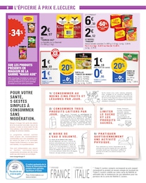 Prix et réduction Riz dans le prospectus E.Leclerc en cours Offre Riz dans le catalogue E.Leclerc du moment à la page 8