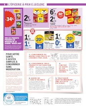 Saucisse Angebote im Prospekt "TOUT CE QUI COMPTE POUR VOUS EXISTE À PRIX E.LECLERC" von E.Leclerc auf Seite 8