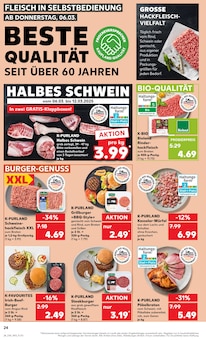 Steak im Kaufland Prospekt "Aktuelle Angebote" mit 56 Seiten (Lübeck)