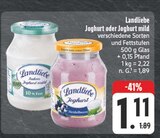 Joghurt im Angebot bei E center in Pirna Joghurt Angebote von Landliebe bei E center Pirna für 1,11 €