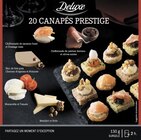Canapés prestige - Deluxe - Lidl à Le Pradet Canapés prestige - Deluxe en promo chez Lidl Le Pradet à 6,49 €