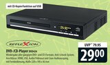 DVD-/CD-Player DVD426 im Angebot bei famila Nordost in Stralsund DVD-/CD-Player DVD426 Angebote von Reflexion bei famila Nordost Stralsund für 29,00 €