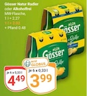 Aktuelle Getränke Angebote bei GLOBUS in Duisburg Aktuelles Natur Radler Angebot bei GLOBUS in Duisburg ab 3,99 €