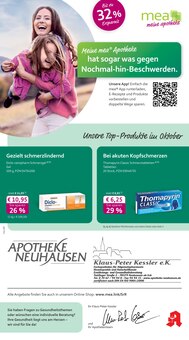 Aktueller mea - meine apotheke Prospekt