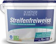 Wandfarbe Streifenfreiweiß bei BAUHAUS in Dortmund Wandfarbe Streifenfreiweiß im Angebot bei BAUHAUS Dortmund für 33,95 €