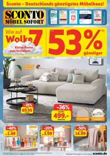 Wohnzimmertisch im aktuellen Sconto SB Prospekt (Hamburg) Wohnzimmertisch im Sconto SB Prospekt "Kleine Preise zum Verlieben!" mit 8 Seiten (Hamburg)