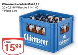 Hell Alkoholfrei im Angebot bei GLOBUS in Oberursel Hell Alkoholfrei Angebote von Chiemseer bei GLOBUS Oberursel für 15,99 €