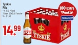 Pils von Tyskie im aktuellen Trinkgut Prospekt für 14,99 €