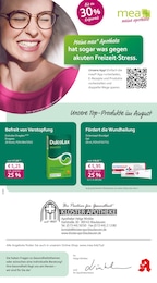 mea - meine apotheke Prospekt für Blaubeuren: "Unsere August-Angebote", 4 Seiten, 01.08.2025 - 31.08.2025