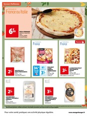 Promos Pizza 4 Fromages dans le catalogue "Auchan" de Auchan Hypermarché à la page 24