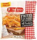 Frites à la graisse de canard surgelées - POM BISTRO en promo chez Intermarché Hyper Frites à la graisse de canard surgelées - POM BISTRO dans le catalogue Intermarché Hyper
