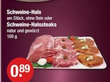 Schweine-Hals am Stück, ohne Bein bei V-Markt im Bobingen Prospekt für 0,89 €