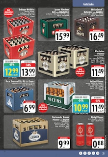 Veltins im EDEKA Prospekt "Aktuelle Angebote" mit 30 Seiten (Dinslaken)