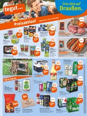Aktueller tegut Supermarkt Prospekt in Schweinfurt und Umgebung, "tegut… gute Lebensmittel" mit 24 Seiten, 06.05.2024 - 11.05.2024