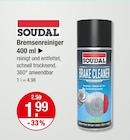 Bremsenreiniger im V-Markt Prospekt Bremsenreiniger von Soudal im aktuellen V-Markt Prospekt für 1,99 €