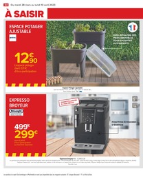 Prix et réduction Cafetière Électrique dans le prospectus Carrefour en cours Offre Cafetière Électrique dans le catalogue Carrefour du moment à la page 64