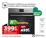 Four encastrable - ELECTROLUX - But à Vaulx-en-Velin Four encastrable - ELECTROLUX en promo chez But Vaulx-en-Velin à 399,99 €