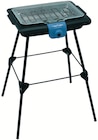 Barbecue pied et table - MOULINEX en promo chez Intermarché Hyper Pontarlier à 44,99 €
